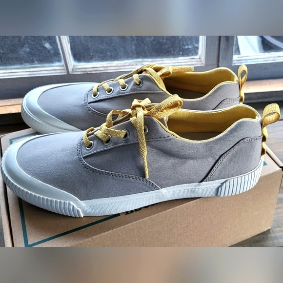 LL Bean Women's Eco Woods Lace-Up Canvas Sneakers - Picture 2 of 9